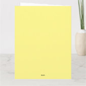 Beste wensen - terug op de voeten - Get well soon  Bedankkaart (Achterkant)