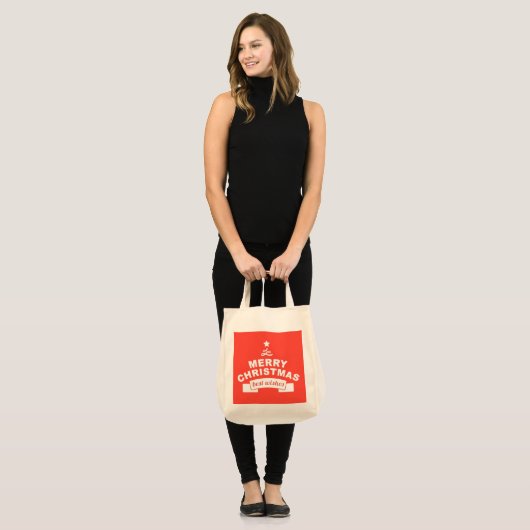 Beste wensen tote bag (Voorkant (model))