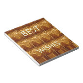 Beste wensen uit Afrika: een gouden continent Notitieblok (Schuin)