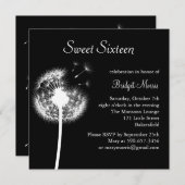 Beste wensen! (zwart) kaart (Voorkant / Achterkant)