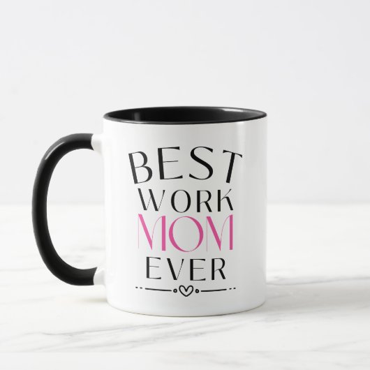 Beste werk moeder ooit mok (Links)