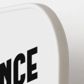 Beste wetenschap, ik vertrouw je, grappige natuurk pickleball paddle (Links Detail)