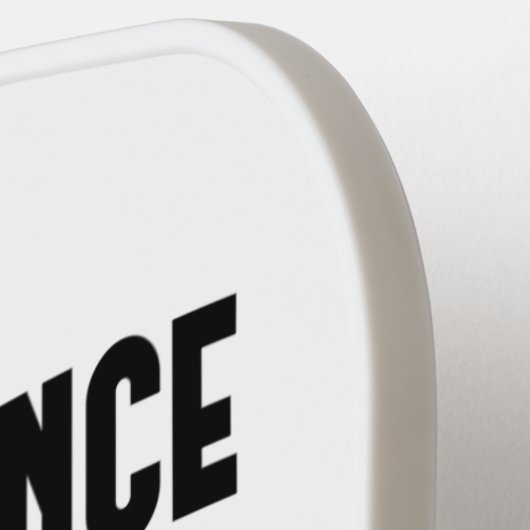 Beste wetenschap, ik vertrouw je, grappige natuurk pickleball paddle (Links Detail)