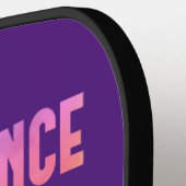 Beste wetenschap, ik vertrouw je, grappige wetensc pickleball paddle (Links Detail)