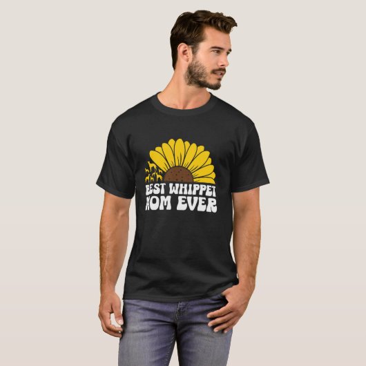 Beste Whippet Moeder Ooit Whippet Eigenaar Whippet T-shirt (Voorkant volledig)