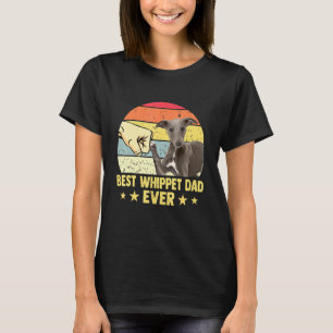 Beste Whippet Pa Ooit Retro Vader Dag T-shirt