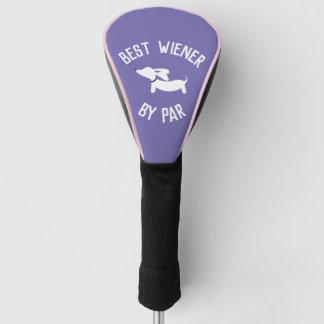 Beste Wiener door Par Punny Dachshund Golf Head Ho Golfheadcover