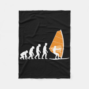 Beste windsurfing kunst voor mannen vrouwen windsu fleece deken
