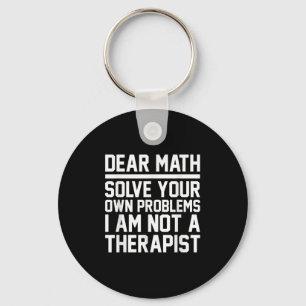 Beste Wiskunde Humor ontwerp problemen op te losse Sleutelhanger