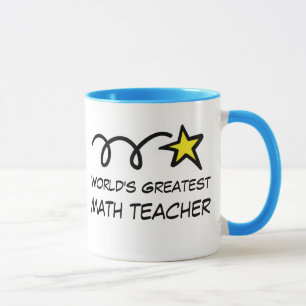 Beste wiskundeleraar ter wereld - koffiemok cadeau mok