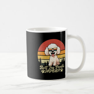Beste Witte Speelgoed Poedel Papa Ooit Dog Father Koffiemok