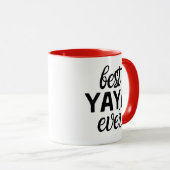 Beste Yaya Ever Mok (Voorkant rechts)