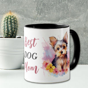 Beste Yorkshire Terrier Hond Moeder Mok