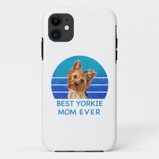 Beste Yorkshire terrier moeder ooit Case-Mate iPhone Case (Achterkant)