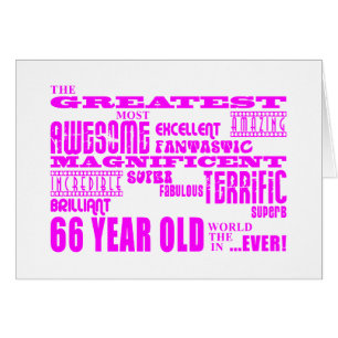 Beste zestig meisjes : Roze grofste 66 jaar oud