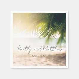 Beste zomer bruiloft servet