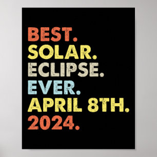 Beste zonnecrisis van 8 april 2024 poster