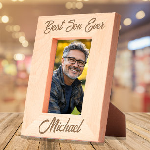 Beste zoon ooit gepersonaliseerd gegraveerde lijstjes