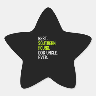 Beste Zuidelijke Hond Oom ooit | Oom Gifts Ster Sticker