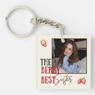 Beste Zus Foto Frame Acryl Sleutelhanger