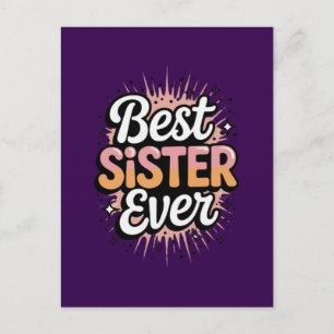 Beste Zus Ooit Briefkaart
