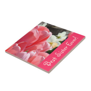 Beste Zus Ooit! cadeaus Keramische Tegels Kunst Tu Tegeltje