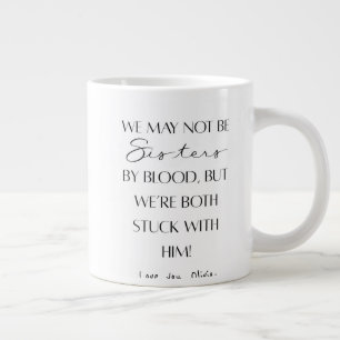 Beste zus ooit grappig cadeau voor schoonzus extra grote beker