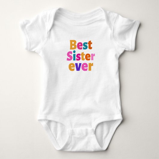 Beste zus ooit romper (Voorkant)