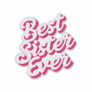 Beste Zus Ooit Sticker