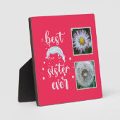 Beste zuster-fotosjabloon fotoplaat (Voorkant)