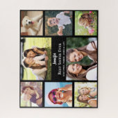 Beste zuster ooit persoonlijke fotocollage legpuzzel (Verticaal)