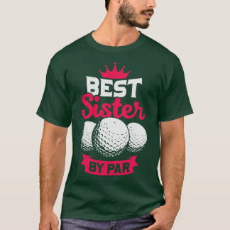 Beste zuster op auto t-shirt