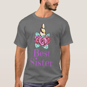 Beste zuster Unicorn Family Siblings T-shirt