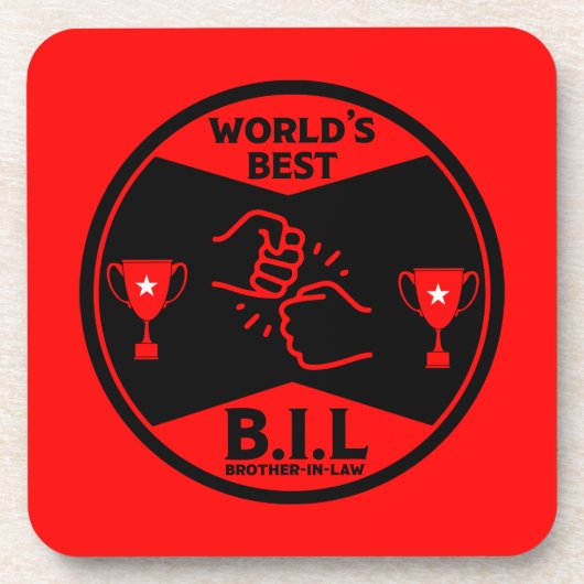 Beste zwager bier onderzetter (Voorkant)