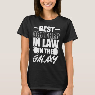 Beste zwager in het heelal schoonzus si t-shirt