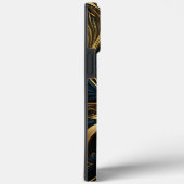 Beste zwarte en gouden telefoondoosjes van elegant Case-Mate iPhone case (Achterkant / Rechts)