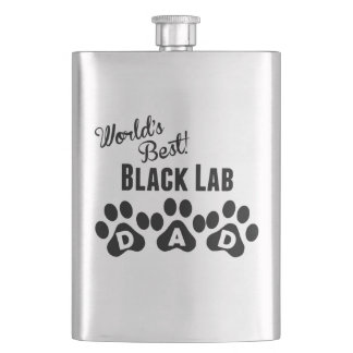 Beste zwarte lab-vader ter wereld flacon