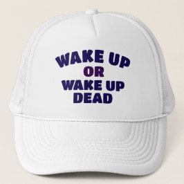 Besteed aandacht aan politiek en overheid trucker pet