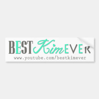 besteKIMever-promo Bumpersticker