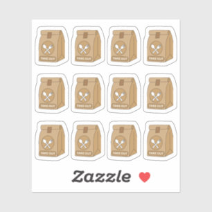 Bestel Eetwaar Zak Bujo Planner Kalender Sticker
