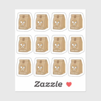 Bestel Neem uit eten zak Bujo Planner Kalender Sticker