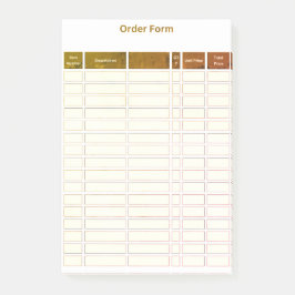 bestelformulier post-it notitie post-it® notes
