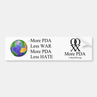 Bestellen "Meer PDA-Bumperstickers" hier... Bumpersticker