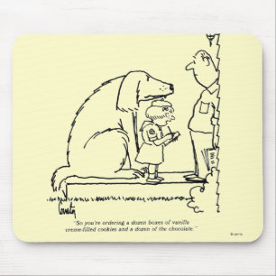 Bestellen van koekjes muismat