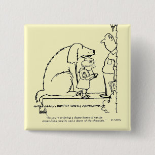 Bestellen van koekjes vierkante button 5,1 cm