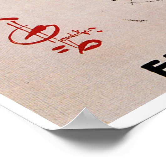 Bestelling nu steenkool poster (Hoek)