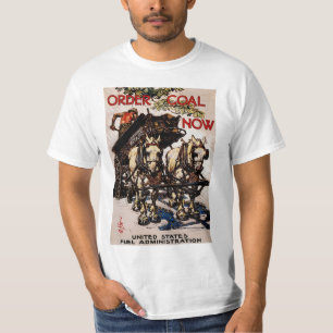 Bestelling nu steenkool t-shirt