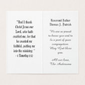 Bestelling van Priesthood Card Kaart (Binnenkant ongevouwen)