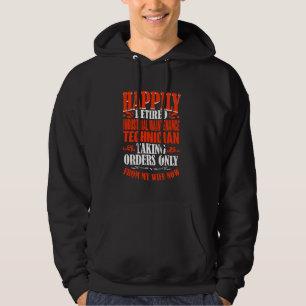 Bestellingen Van Vrouw Gepensioneerd Industrieel O Hoodie