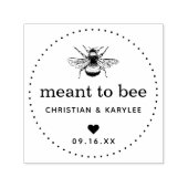 Bestemd Om Bij Te Trouwen Zelfinktende Stempel (Design)